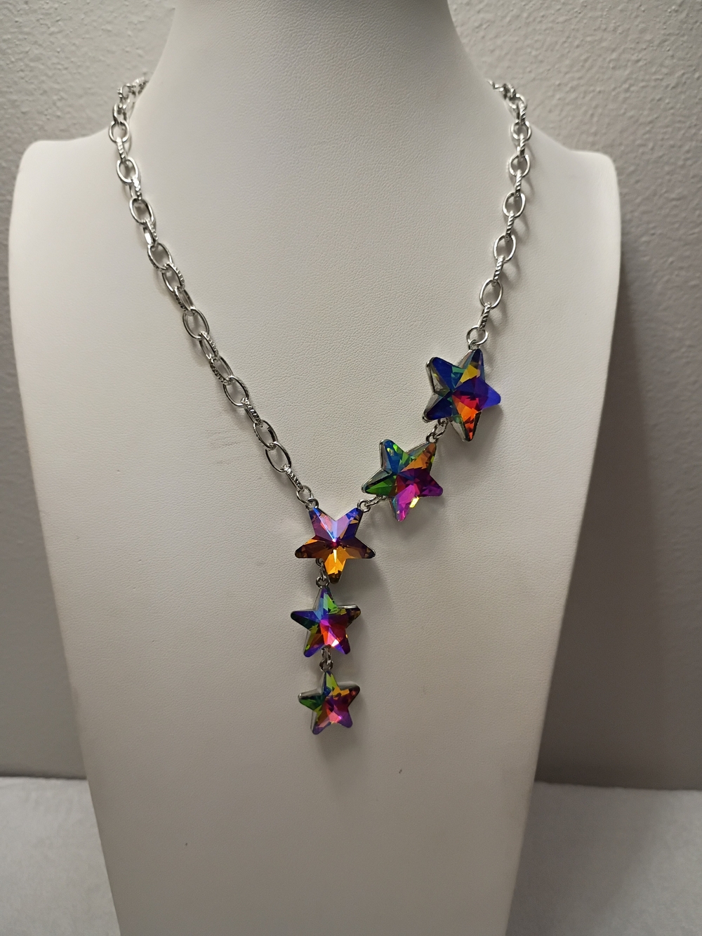 paparazzi Vibrant Purple Multi-Strand Statement Necklace